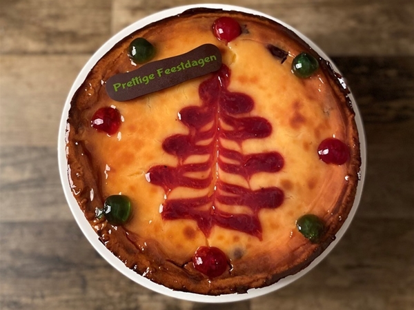KERST CHEESECAKE TAARTJE 8-10p.